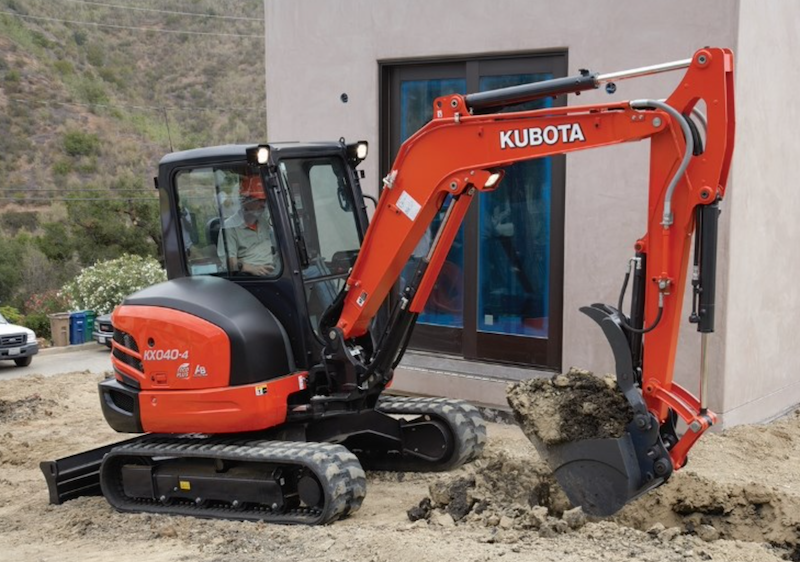 Rent the Kubota KX0404R3AP Lakes Region Equipment Rental LLC